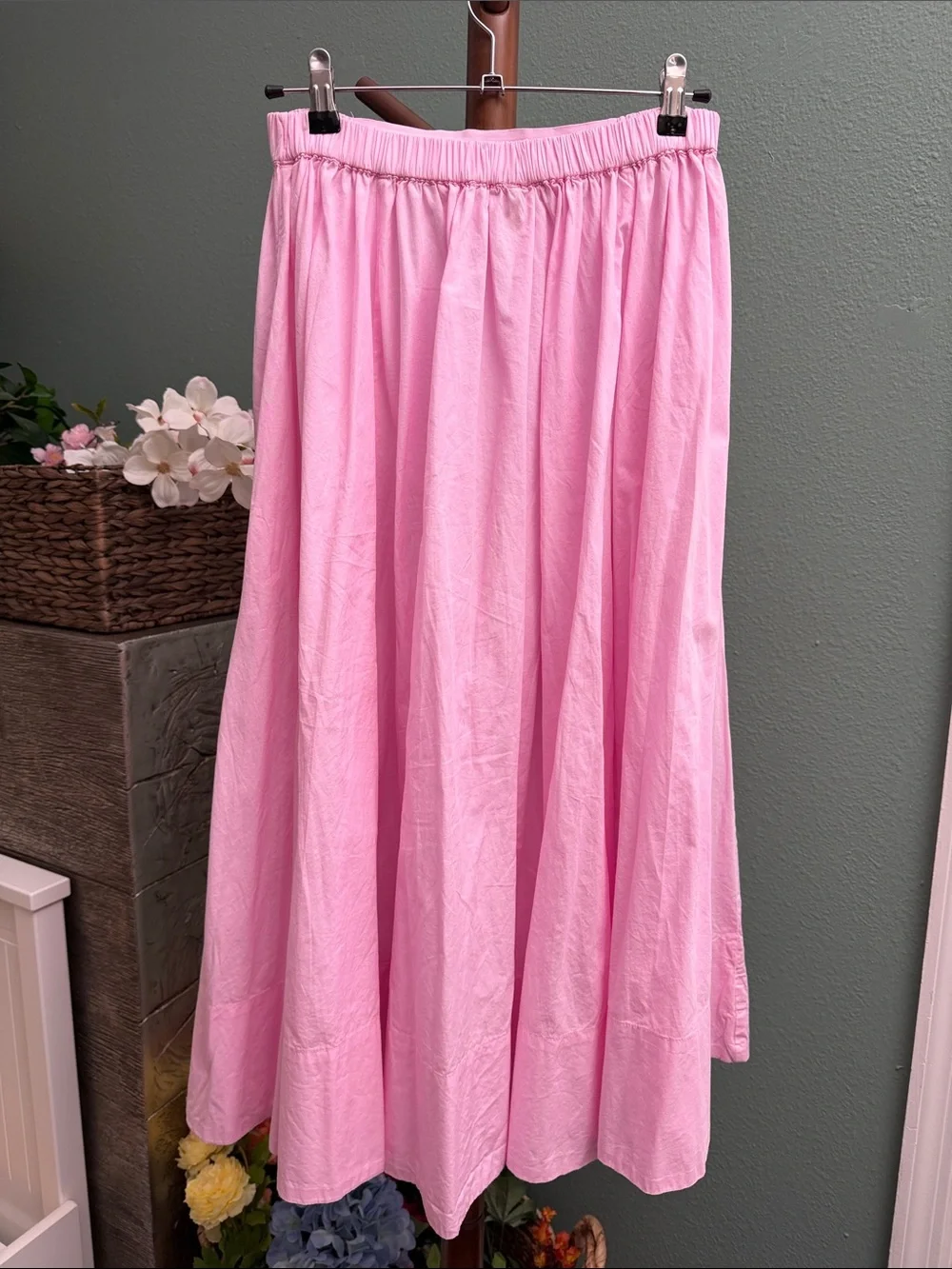 FREE PEOPLE Lowen Midi Skirt